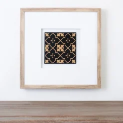 Kirkland's Home Modern Tile I Shadowbox Framed Art Print- Framed Art