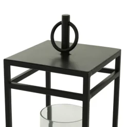 Kirkland's Home Modern Vintage Iron Framed Lantern, 18 In.- Lanterns