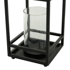 Kirkland's Home Modern Vintage Iron Framed Lantern, 18 In.- Lanterns