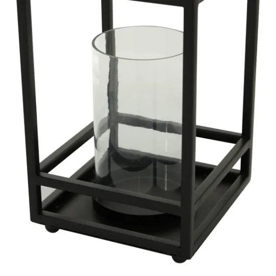 Kirkland's Home Modern Vintage Iron Framed Lantern, 18 In.- Lanterns