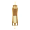 Kirkland's Home Modern Warm Wood And Gold Sconce- Sconces