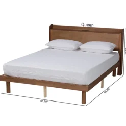 Kirkland's Home Modern Wood Full Platform Bed- Beds & Headboards