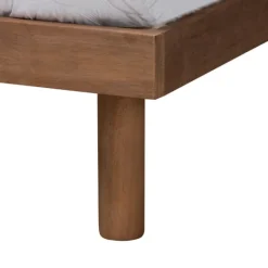Kirkland's Home Modern Wood Queen Platform Bed- Beds & Headboards