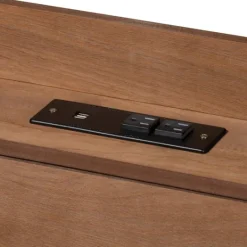 Kirkland's Home Modern Wood Queen Platform Bed- Beds & Headboards
