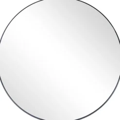 Kirkland's Home Moira Rounded Thin Frame Mirror, 32 In.- Decorative Mirrors