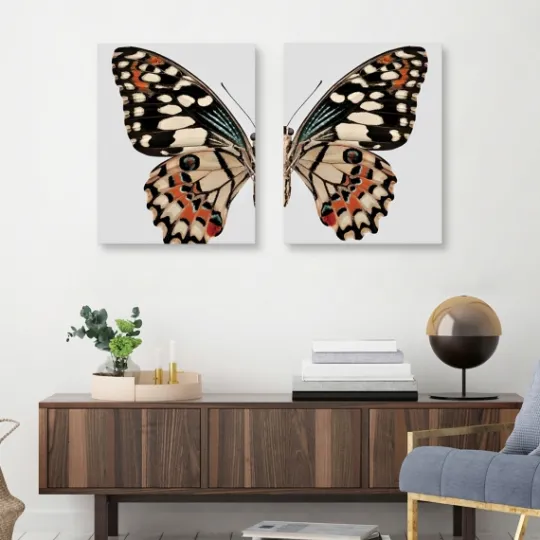 Kirkland's Home Monarch Butterfly I & Ii Canvas Prints, Set Of 2- Wall Quotes & Signs