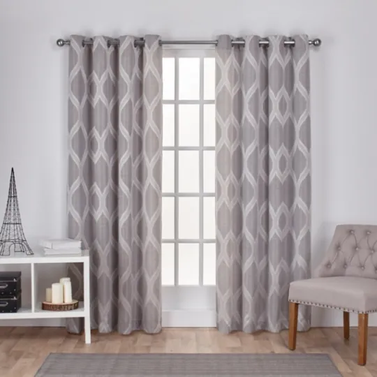 Kirkland's Home Monte Curtain Panel Set, 108 In.- Curtains & Drapes