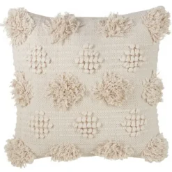 Kirkland's Home Moroccan Tufted Pom Pom Throw Pillow- Pillows