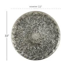 Kirkland's Home Mosaic Round Metal Wall Plaque- Wall Plaques