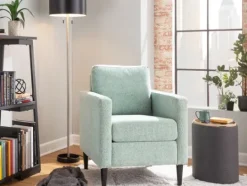 Kirkland's Home Mossy Contemporary Upholstered Accent Chair- Accent Chairs