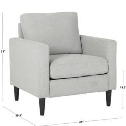 Kirkland's Home Mossy Contemporary Upholstered Accent Chair- Accent Chairs