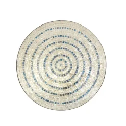 Kirkland's Home Mother Of Pearl Coastal Gong Wall Decoration- Wall Plaques