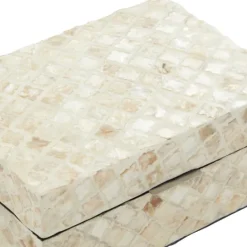 Kirkland's Home Mother Of Pearl 2-Pc. Box Set- Baskets & Boxes