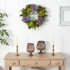 Kirkland's Home Multicolor Hydrangea And Berry Wreath- Wreaths