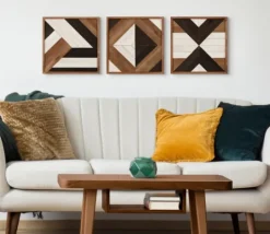 Kirkland's Home Multicolor Wood Ballez Wall Plaques, Set Of 3- Wall Plaques