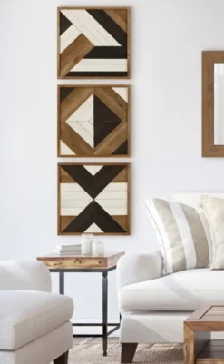 Kirkland's Home Multicolor Wood Ballez Wall Plaques, Set Of 3- Wall Plaques