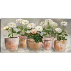 Kirkland's Home Mums The Word Canvas Art Print- Canvas Art