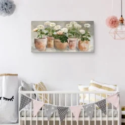 Kirkland's Home Mums The Word Canvas Art Print- Canvas Art