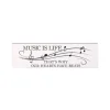 Kirkland's Home Music Is Life Wall Plaque- Wall Quotes & Signs