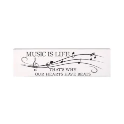 Kirkland's Home Music Is Life Wall Plaque- Wall Quotes & Signs