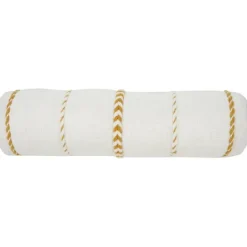 Kirkland's Home Mustard Braided Twist Lumbar Throw Pillow- Pillows