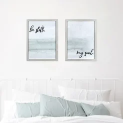 Kirkland's Home My Soul Framed Art Print- Wall Quotes & Signs