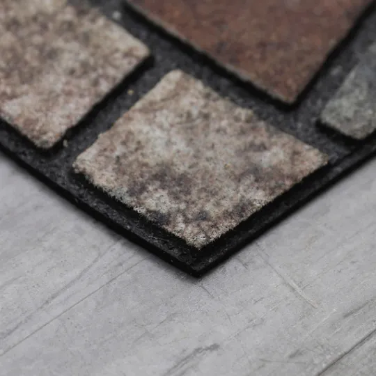 Kirkland's Home Mythos Stone Mosaic Slice Doormat- Doormats