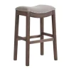 Kirkland's Home Nailhead Trim Saddle Bar Stool- Bar Stools & Counter Height Stools