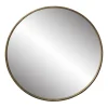Kirkland's Home Napa Golden Round Frame Mirror- Decorative Mirrors