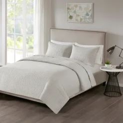 Kirkland's Home Nash 3-Pc. Reversible King Coverlet Set- Bedspreads & Coverlets