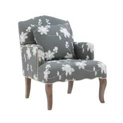 Kirkland's Home Natalie Floral Accent Chair- Accent Chairs