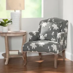 Kirkland's Home Natalie Floral Accent Chair- Accent Chairs