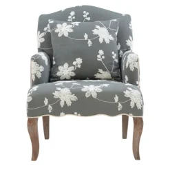 Kirkland's Home Natalie Floral Accent Chair- Accent Chairs