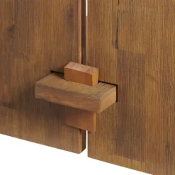 Kirkland's Home Natural Acacia Wood Farmhouse Console- Console Tables