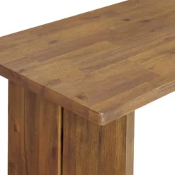 Kirkland's Home Natural Acacia Wood Farmhouse Console- Console Tables