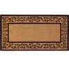Kirkland's Home Natural And Black Abby Doormat, 48X30 In.- Doormats