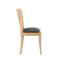 Kirkland's Home Natural And Gray Linen Dining Chairs, Set Of 2- Dining Chairs