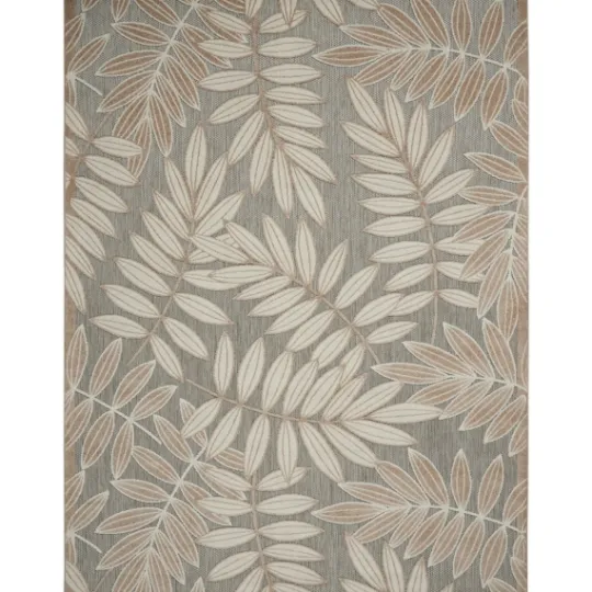 Kirkland's Home Natural Botanical Outdoor Area Rug, 6X9- Outdoor Rugs