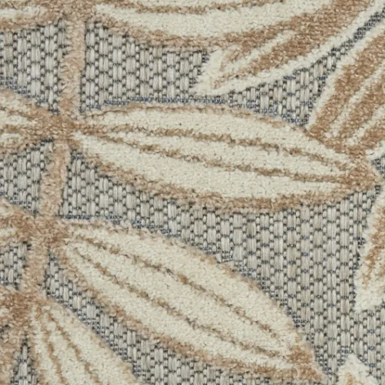 Kirkland's Home Natural Botanical Outdoor Area Rug, 6X9- Outdoor Rugs