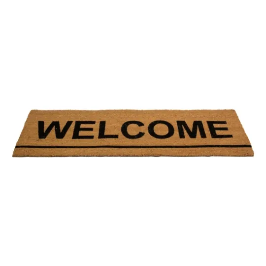 Kirkland's Home Natural Coir Welcome Doormat- Doormats