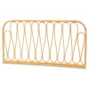 Kirkland's Home Natural Curved Rat Wall Mounted Queen Headboard- Beds & Headboards