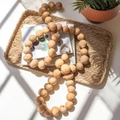 Kirkland's Home Natural Dried Gourd Garland- Decorative Accents