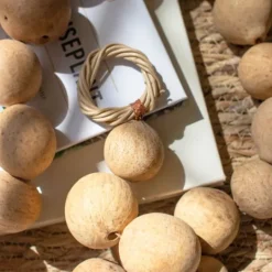 Kirkland's Home Natural Dried Gourd Garland- Decorative Accents