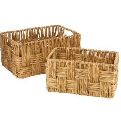 Kirkland's Home Natural Fibers 2-Pc. Jute Basket Set- Baskets & Boxes