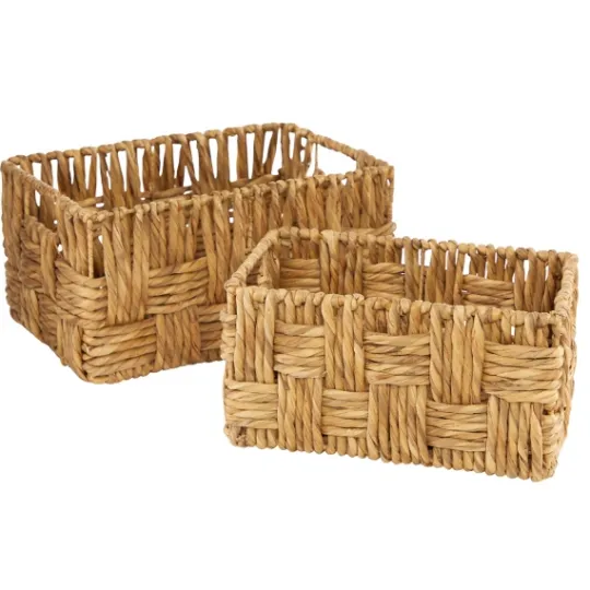 Kirkland's Home Natural Fibers 2-Pc. Jute Basket Set- Baskets & Boxes