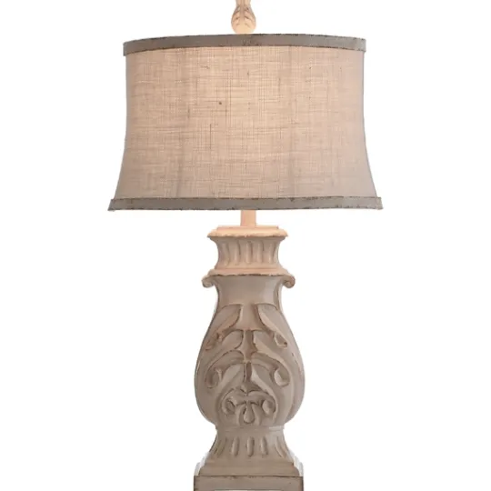 Kirkland's Home Natural French Country Table Lamp- Table Lamps