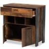 Kirkland's Home Natural Grain Wood Cabinet- Cabinets & Sideboards