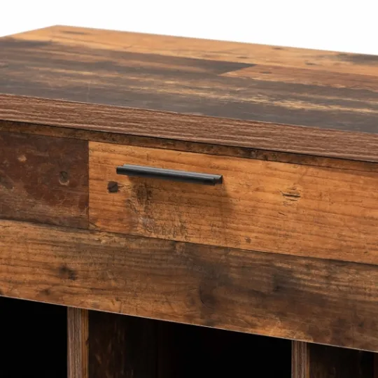 Kirkland's Home Natural Grain Wood Cabinet- Cabinets & Sideboards