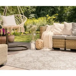 Kirkland's Home Natural Ivy Indoor/Outdoor Area Rug, 4X7- Outdoor Rugs
