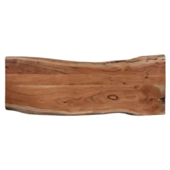Kirkland's Home Natural Live Edge Hairpin Legs Console Table- Console Tables